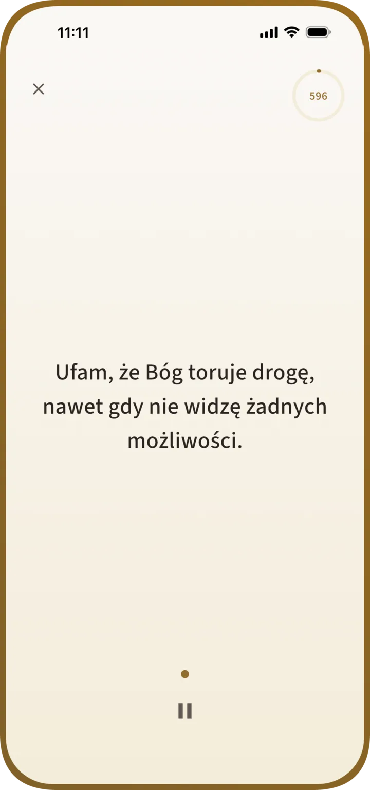 Ekran prowadzonej praktyki Manna