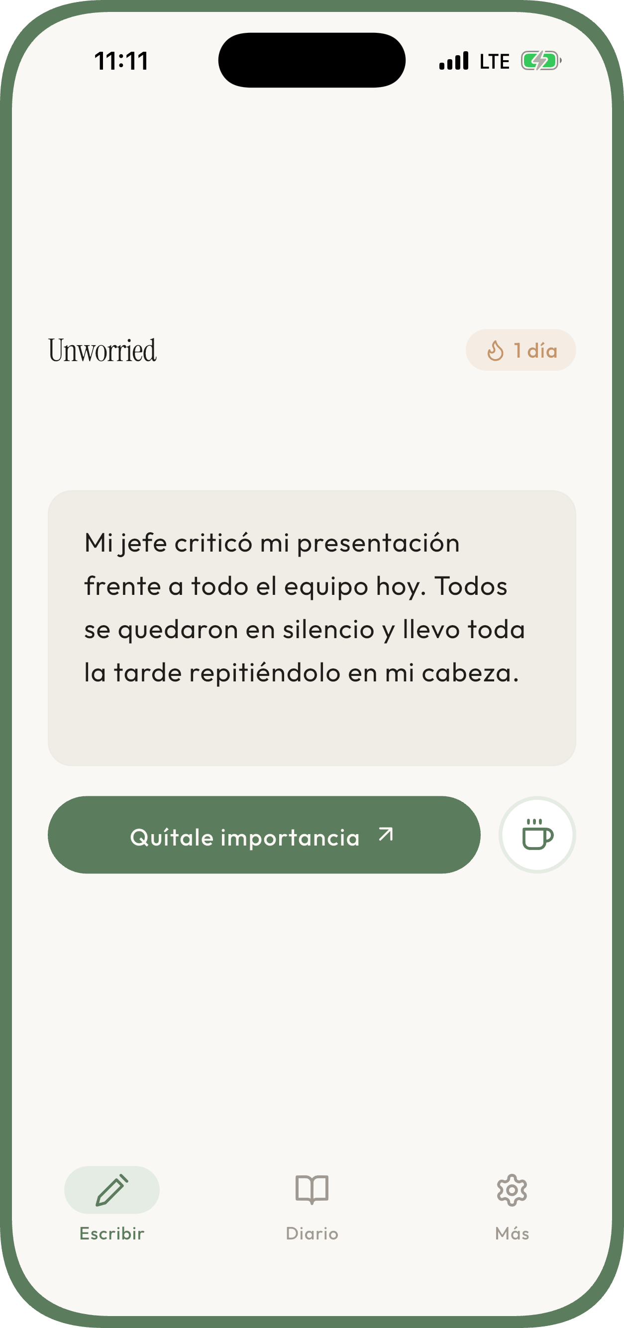 Captura de Unworried