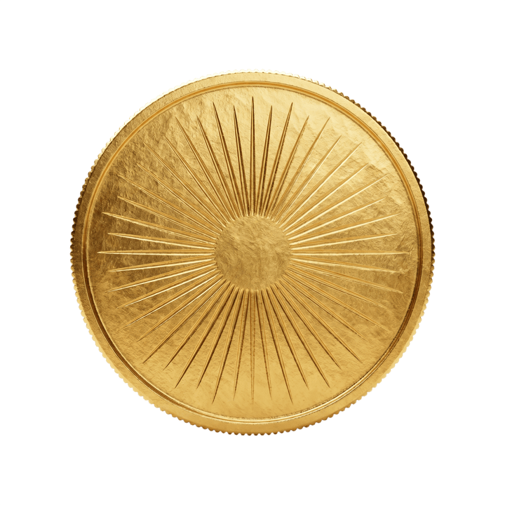 Wealthy 24-karat emblem